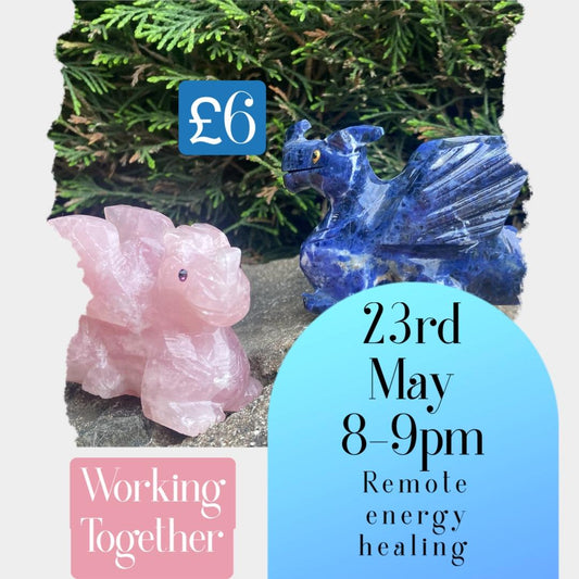 1 hour Remote Crystal Skull & Energy Healing Group Session - 23rd May 2025 - Working together